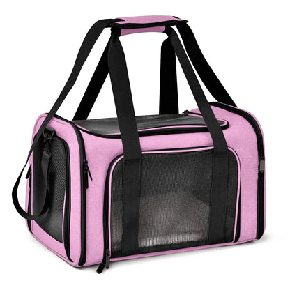 HeavyLuxeDog ™ Soft-Side Pet Travel Backpack