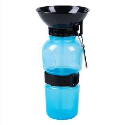 Botella de agua portátil para mascotas de 500 ml para exteriores, de extrusión, para viajes, grande, para perros y gatos