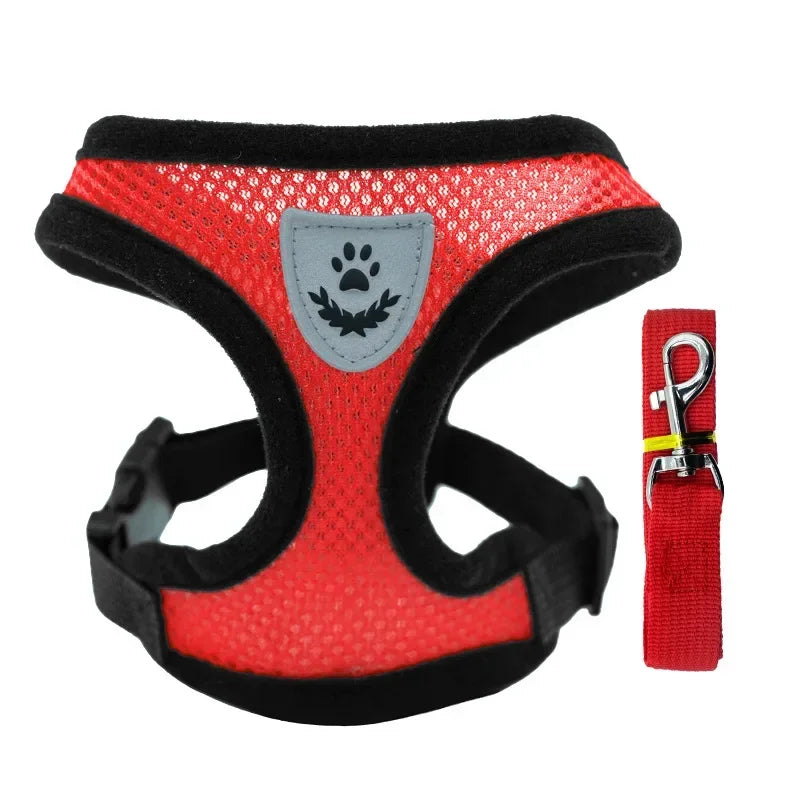 HeavyLuxeDog ™ Premium Adjustable Mesh Vest Harness