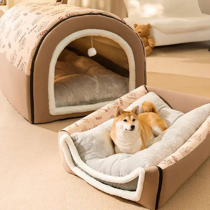 HeavyLuxeDog ™ Cozy Winter Dog House