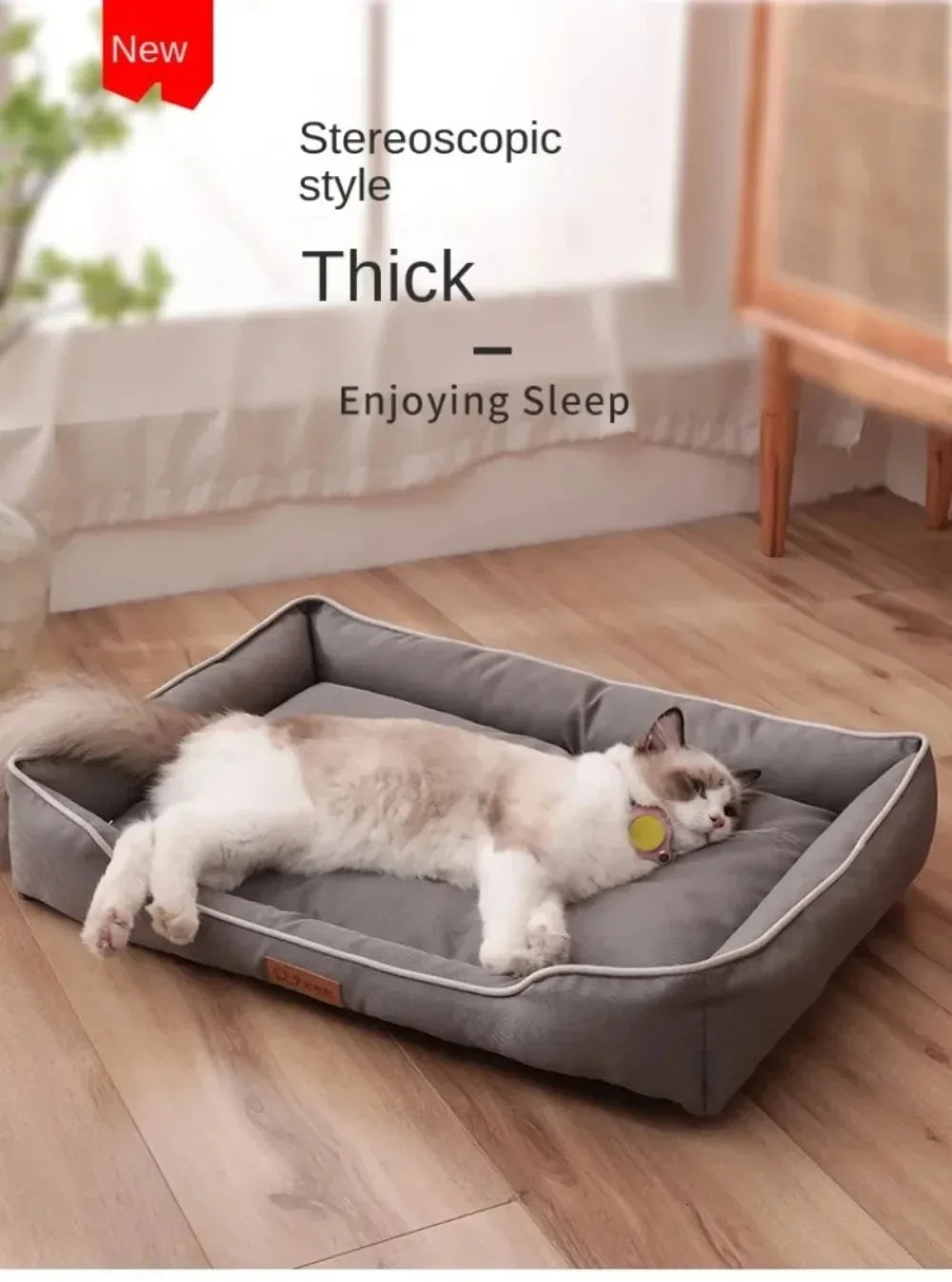 HeavyLuxeDog ™ Luxury Waterproof Dog Bed