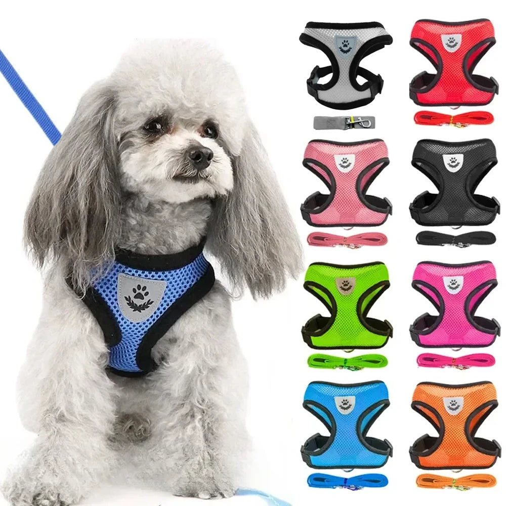 HeavyLuxeDog ™ Premium Adjustable Mesh Vest Harness