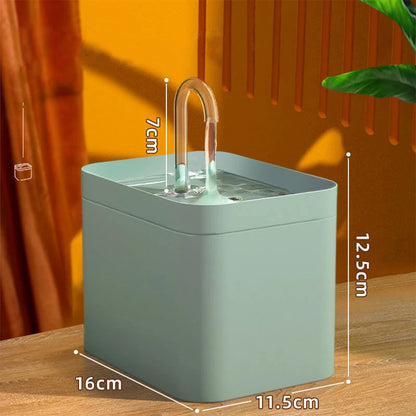 HeavyLuxeDog ™ 1.5L Ultra-Quiet Smart Pet Water Fountain