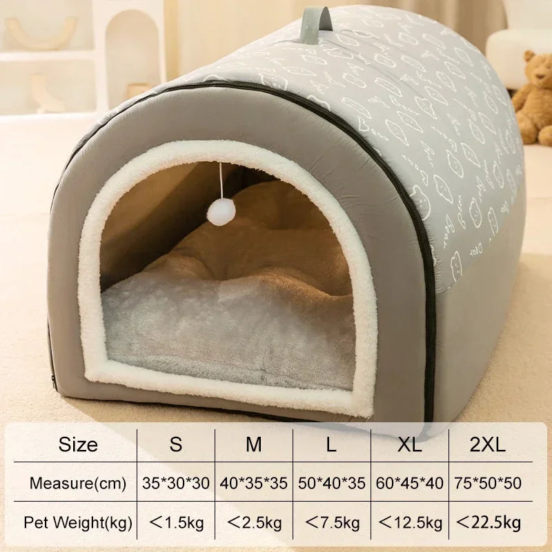 HeavyLuxeDog ™ Cozy Winter Dog House