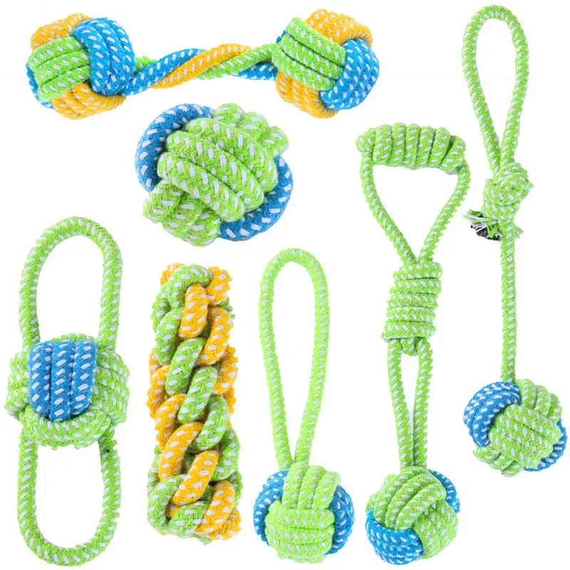 HeavyLuxeDog ™ Interactive Cotton Rope Dog Toy