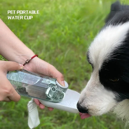 Bebedero para perros y gatos Botella de agua portátil para perros pequeños y grandes Tazones para beber para caminar al aire libre a prueba de fugas