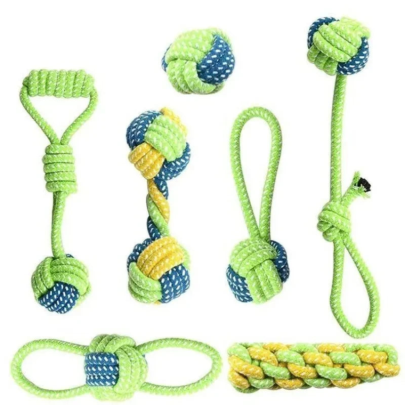 HeavyLuxeDog ™ Interactive Cotton Rope Dog Toy