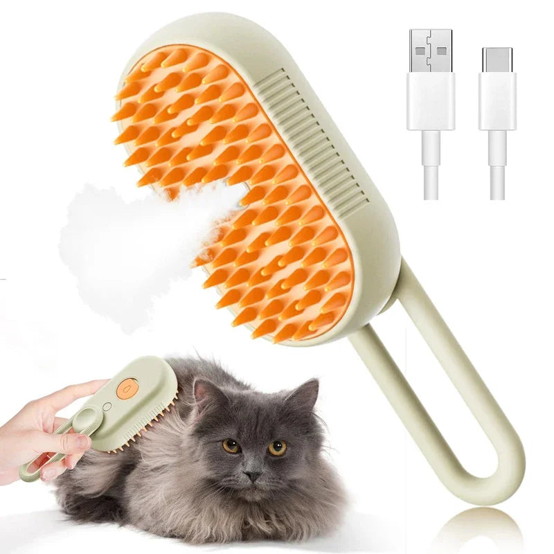 HeavyLuxeDog ™ 3-in-1 Electric Pet Grooming Brush