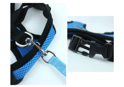 HeavyLuxeDog ™ Premium Adjustable Mesh Vest Harness