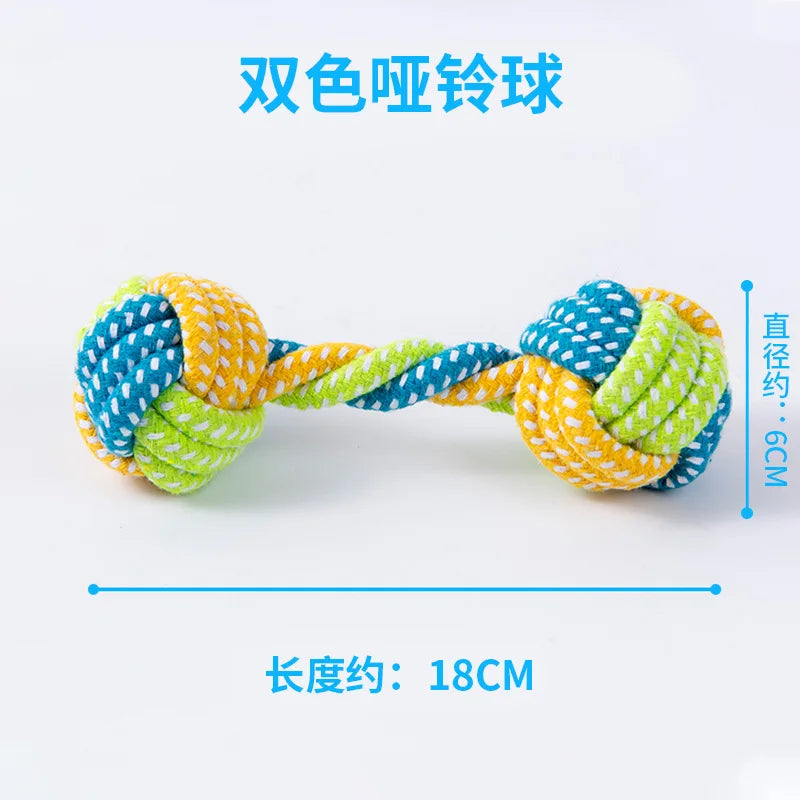 HeavyLuxeDog ™ Interactive Cotton Rope Dog Toy