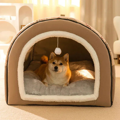 HeavyLuxeDog ™ Cozy Winter Dog House