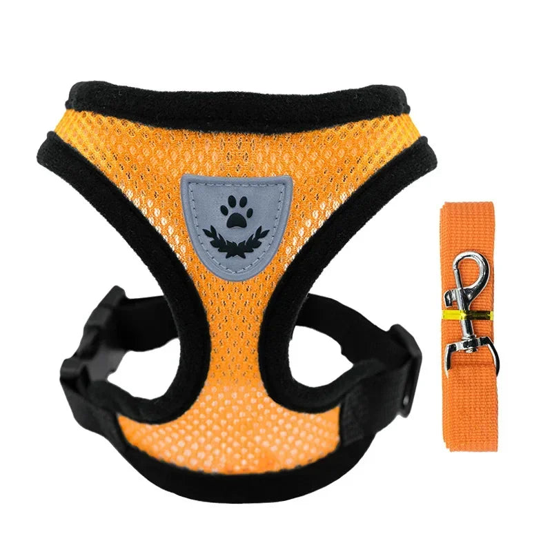 HeavyLuxeDog ™ Premium Adjustable Mesh Vest Harness