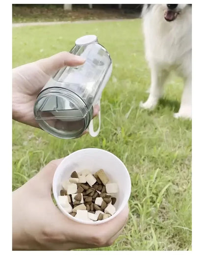 Bebedero para perros y gatos Botella de agua portátil para perros pequeños y grandes Tazones para beber para caminar al aire libre a prueba de fugas