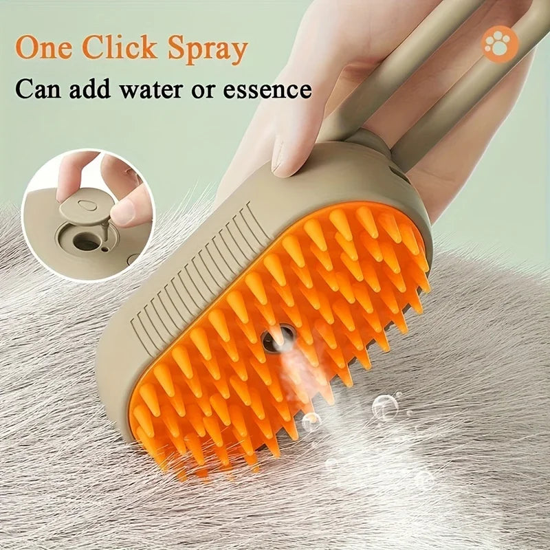 HeavyLuxeDog ™ 3-in-1 Electric Pet Grooming Brush