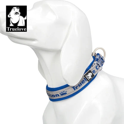 HeavyLuxeDog ™ Truelove Reflective Nylon Pet Collar