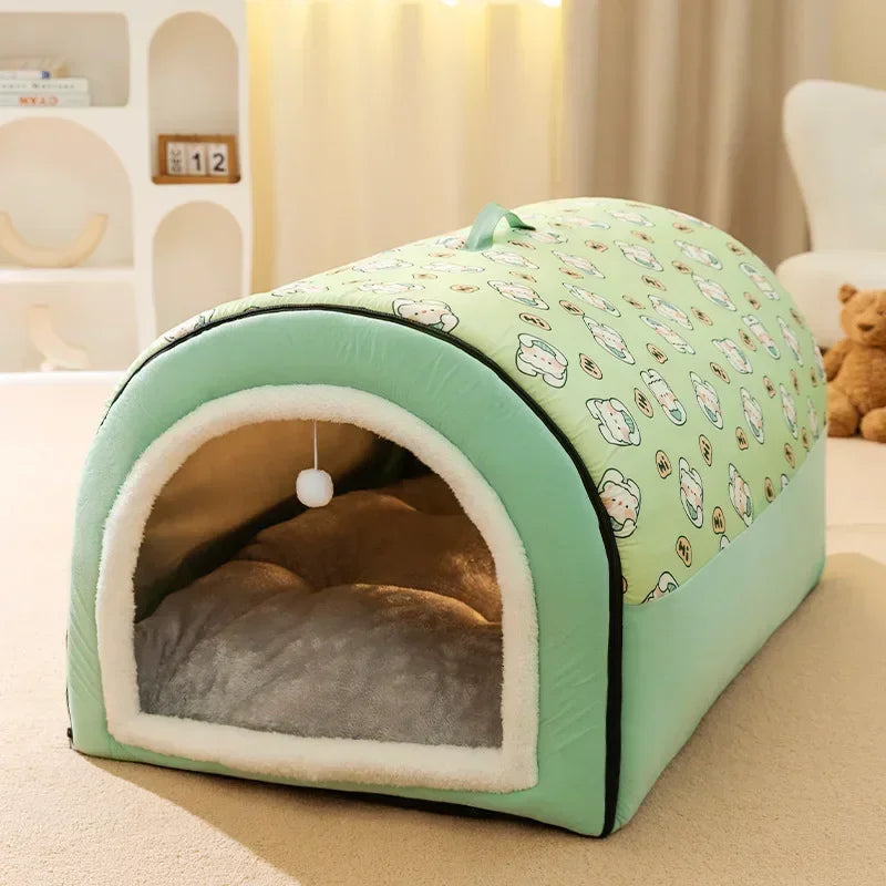 HeavyLuxeDog ™ Cozy Winter Dog House