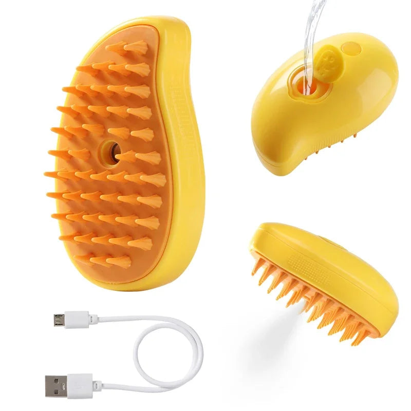 HeavyLuxeDog ™ 3-in-1 Electric Pet Grooming Brush