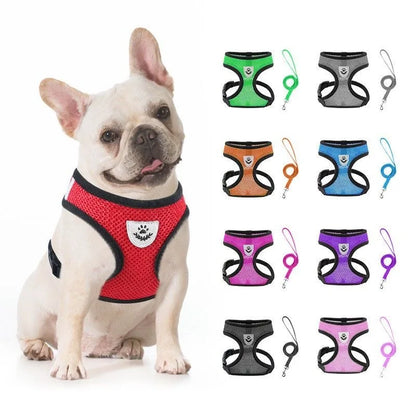 HeavyLuxeDog ™ Premium Adjustable Mesh Vest Harness